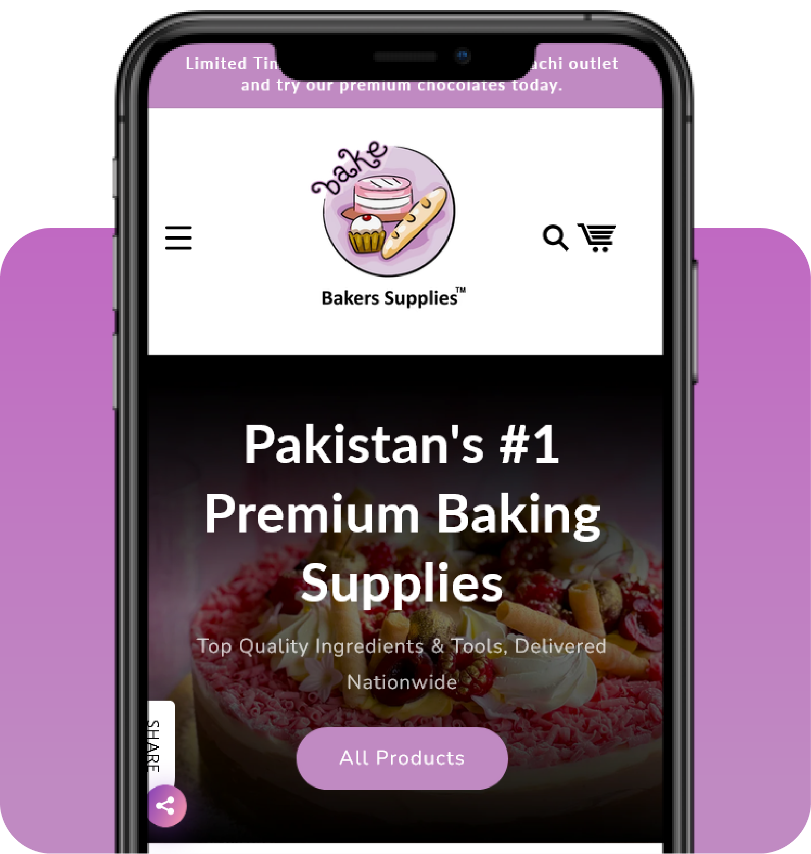 Bakers Supplies Case Study Premium Baking Supplies in Pakistan